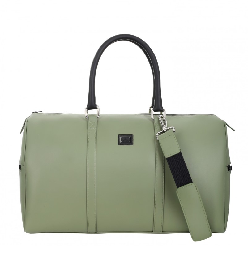 Artico OLIVE leather travel bag