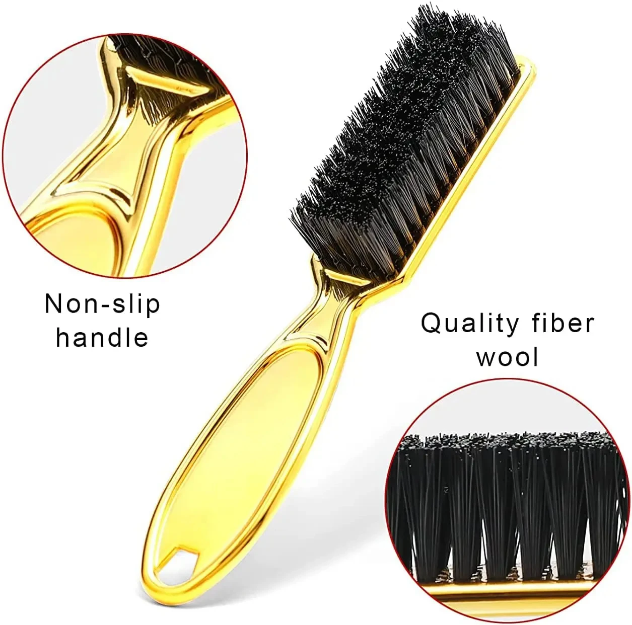 300ML Barber Spray Bottle Fine Mist Watering Can Salon Refillable Electroplating Bottles Hairdressing Hairbrush Haircut Comb Set