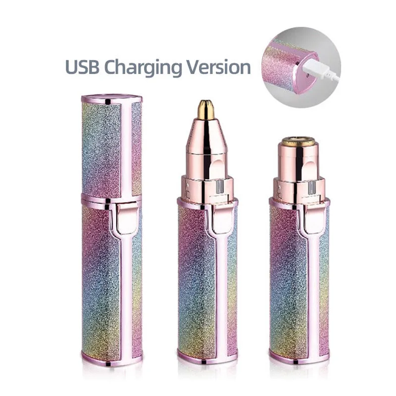 Electric Hair Remover Replacement Head Shaver Electric Eyebrow Trimmer Mini Shaver Epilator Painless Women'S Shaving