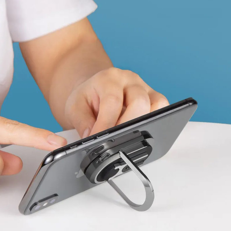 3-in-1 Portable Car Phone Holder with Cigarette Lighter and USB Charging Port - EDC Mobile Bracket Tool
