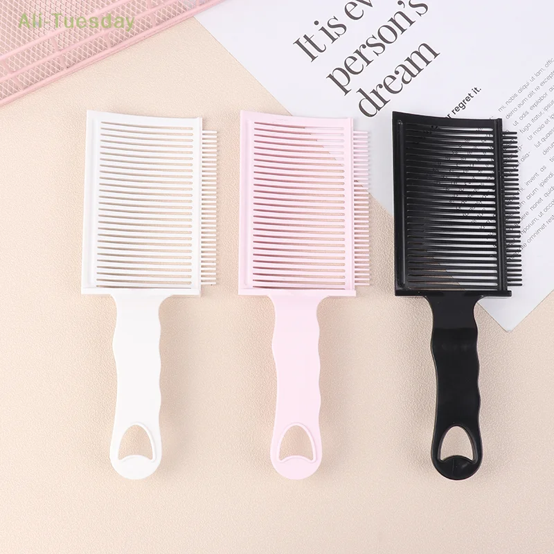 Fading Comb Professional Barber Clipper Flat Top Hair Cutting Comb For Men Heat Resistant Fade Comb Salon Styling Tools