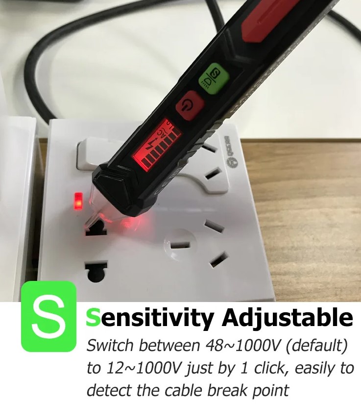 Description Picture 5 of itemSmart DMM Non-Contact Voltage Detector Tester Pen: Electrician's Essential for Safe Circuit Detection
