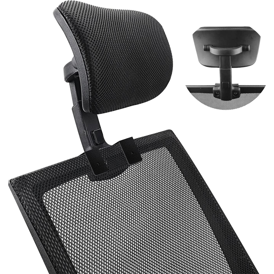 Office Chair Mesh Headrest Attachment Universal