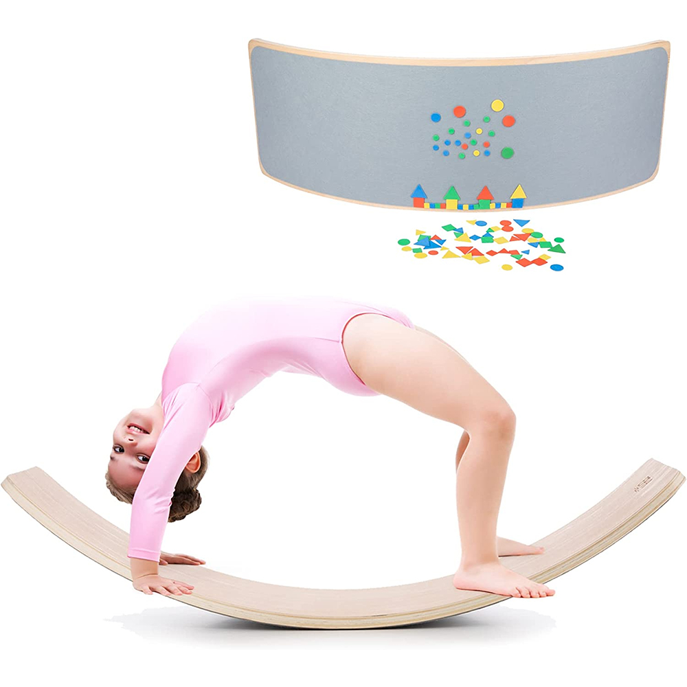 Epia's Wooden Wobble Balance Board