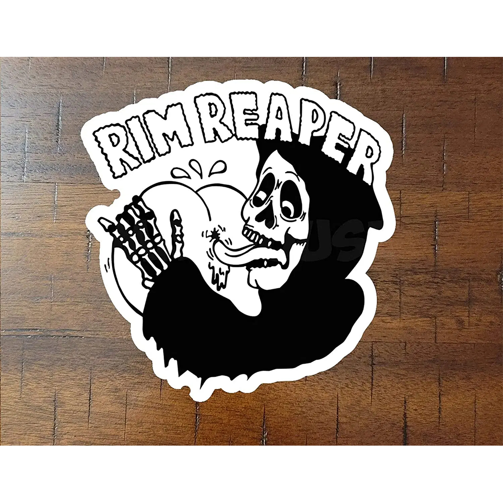 Rim Reaper Sticker Waterproof Vinyl Sticker