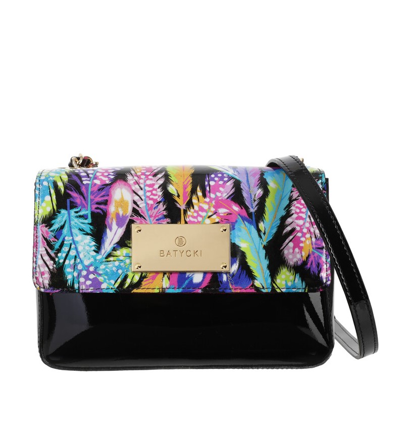 Women's leather bag ELLE vernice
