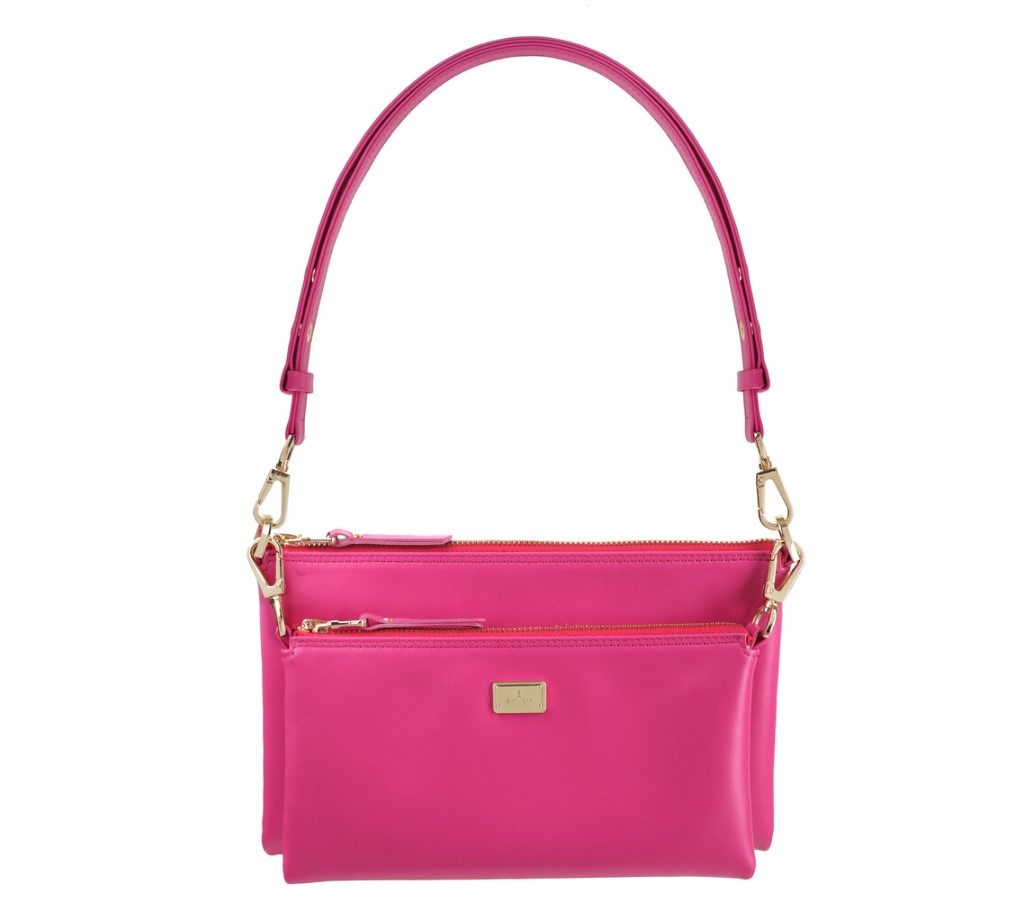 COSMO NAPA FUCHSIA women's leather bag