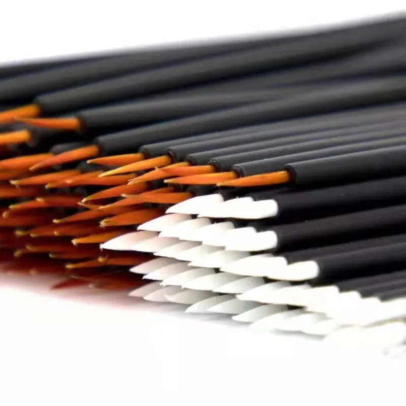 HOT 50/5Pcs Disposable Eyeliner Make Up Brush Eye Shadow Eyeliner Wand Cosmetic Brush Eyelash Extension Women Beauty Makeup Tool