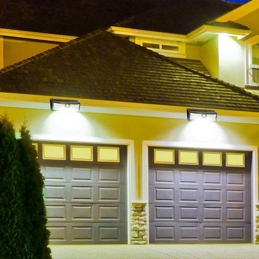 Solar lights outdoor 182 Leds 2500Lm