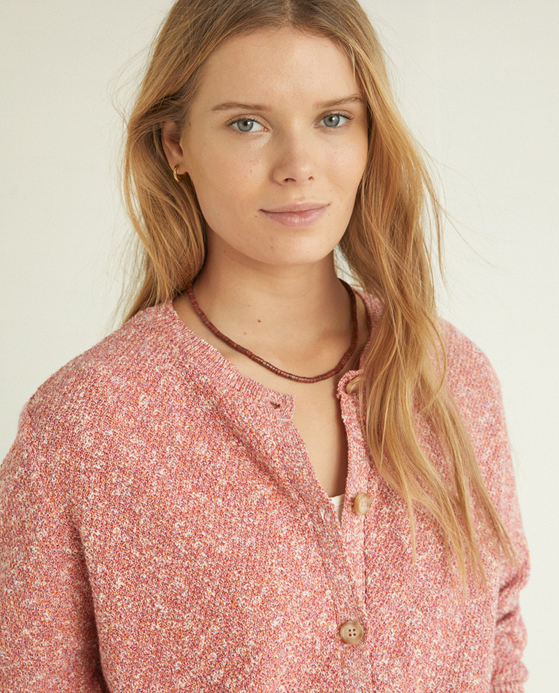 COTTON CARDIGAN WITH BUTTONS