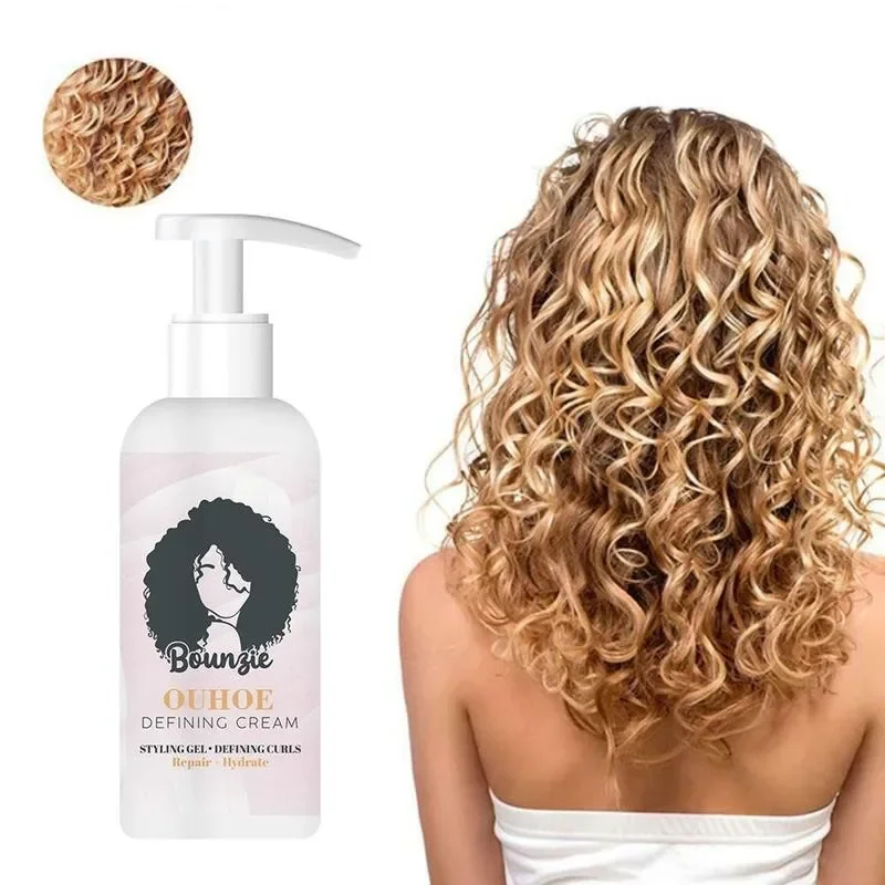 50ml Hair Elastin Perfect Curly Hair Quick-acting Prevent Frizz, Restore Elasticity Control Hairstyle Hair Care Styling Cream