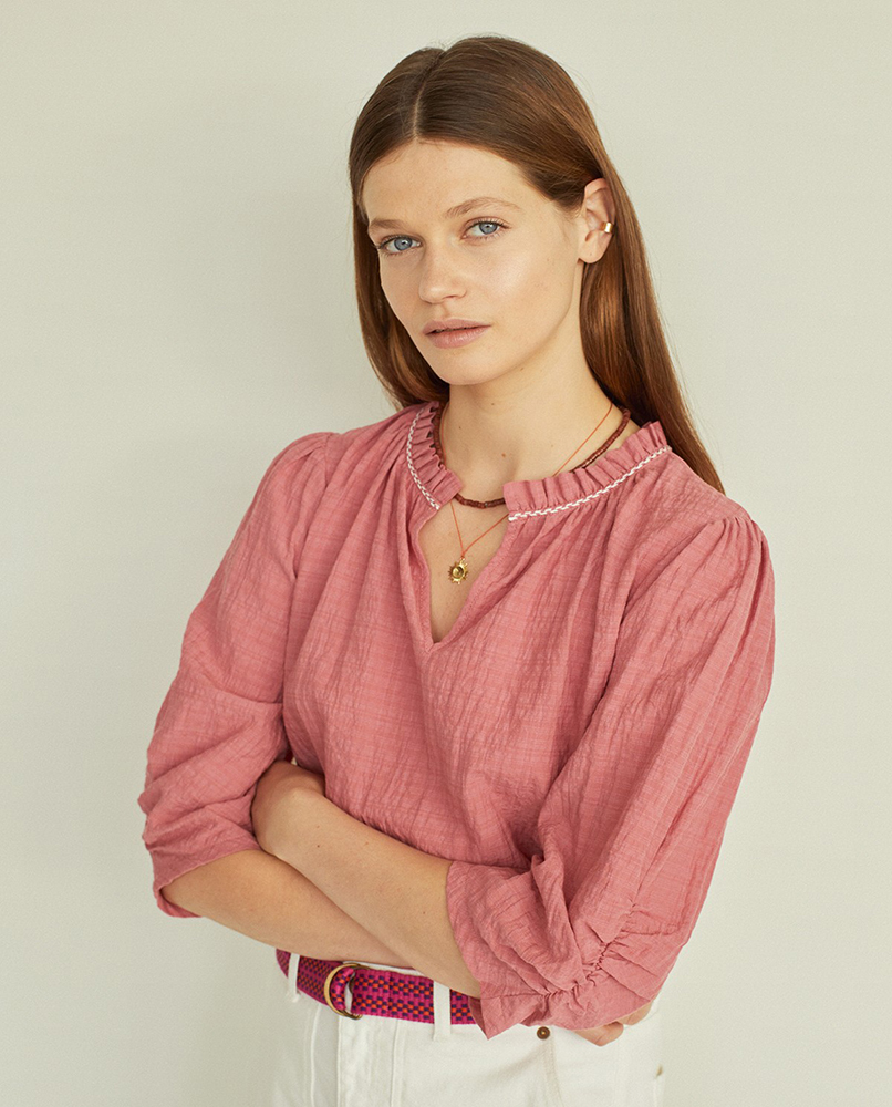 SHIRT WITH PUFFY SLEEVES