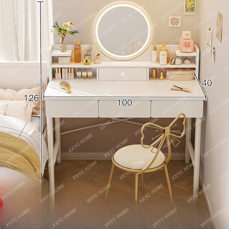 Dresser Bedroom Small Modern Simple Storage Cabinet Small Apartment Dresser Makeup Table Smart