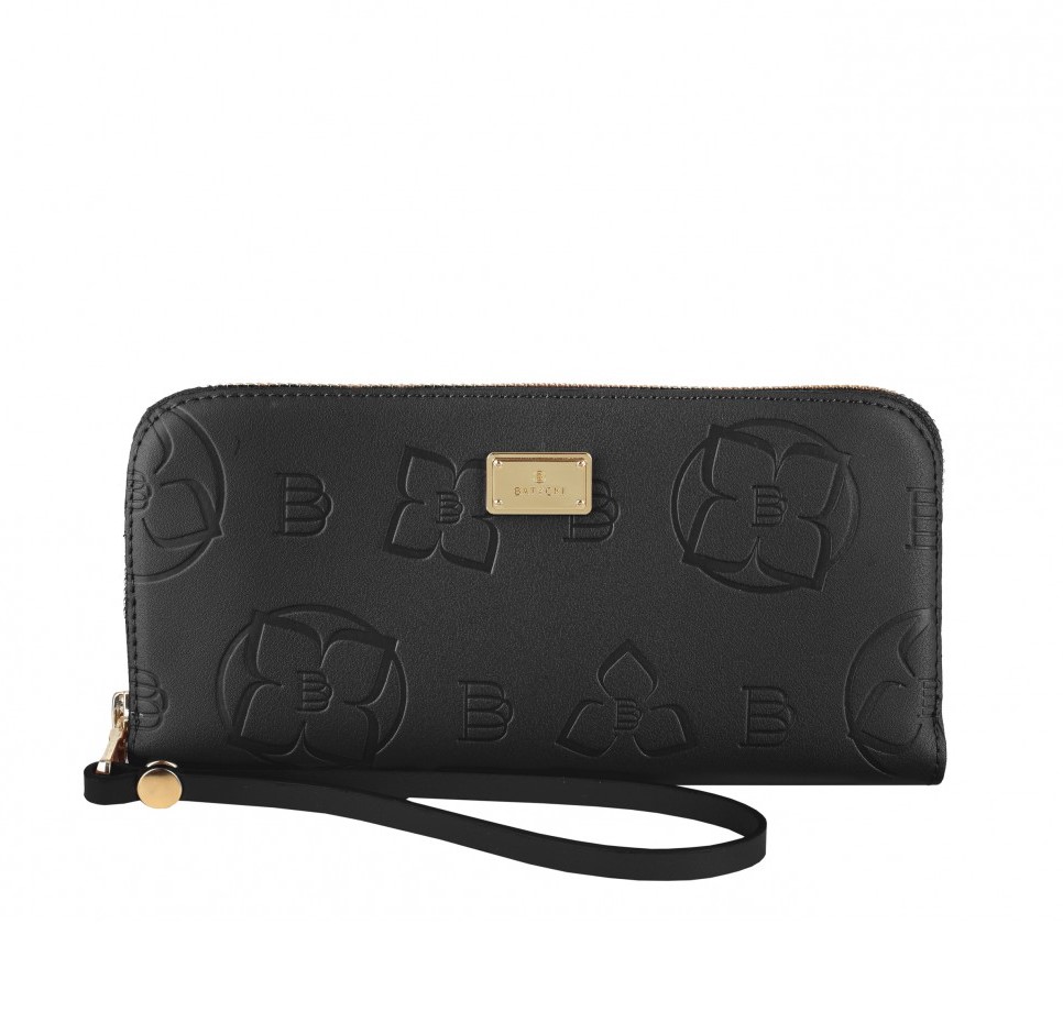 NAPPA BLACK women's leather wallet