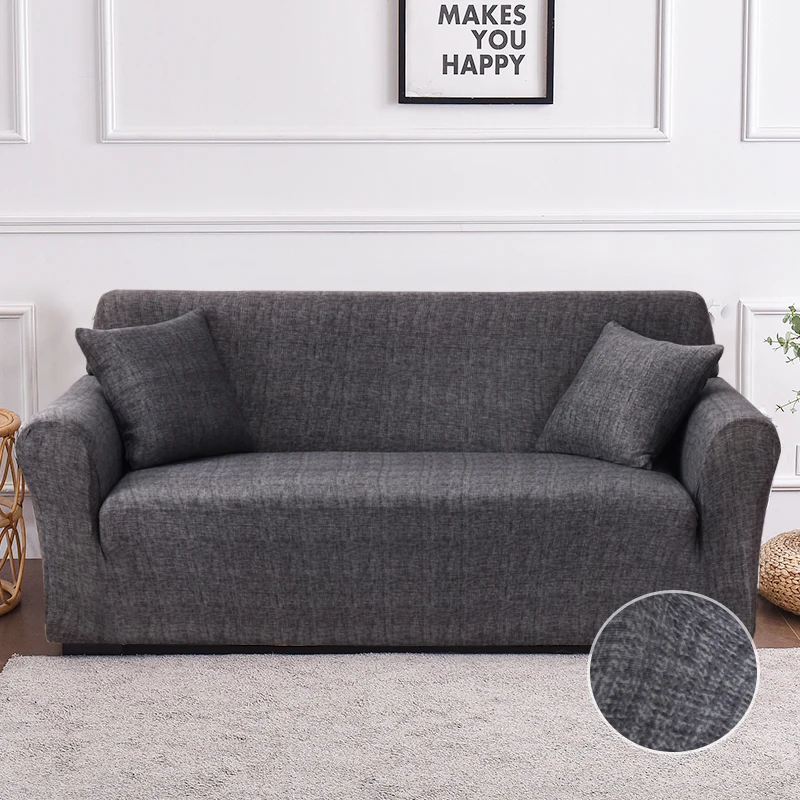 Elastic Sofa Covers for Living Room Geometric ArmChair Loveseat Couch Cover Corner L Shaped Sofa Need Order 2pieces Cover