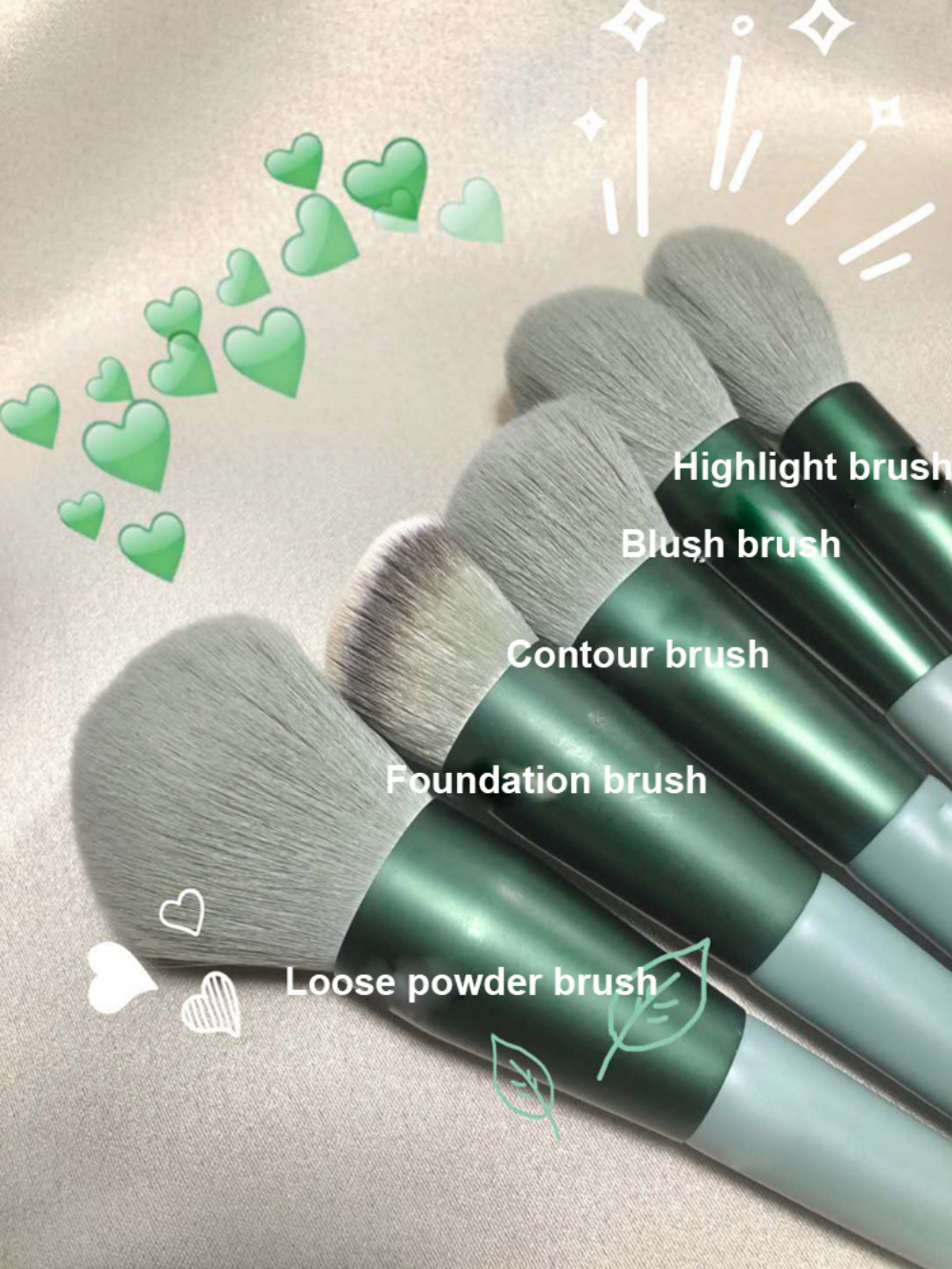 Description Picture 5 of itemLuxury 13 PCS/Lot Makeup Brushes Set