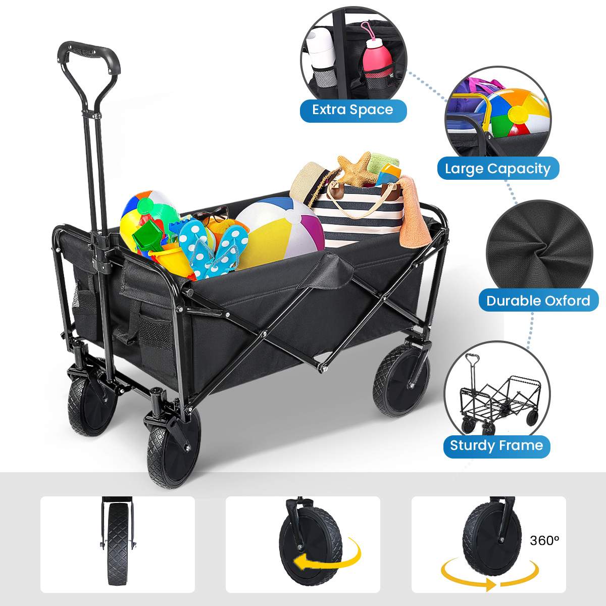 Description Picture 3 of itemOutdoor Camping Waterproof Wagon 