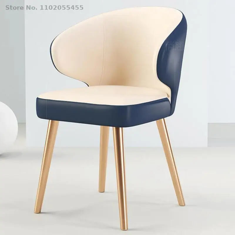 Nordic dresser makeup stool backrest home bedroom designer light luxury makeup chair net red ins girl chair