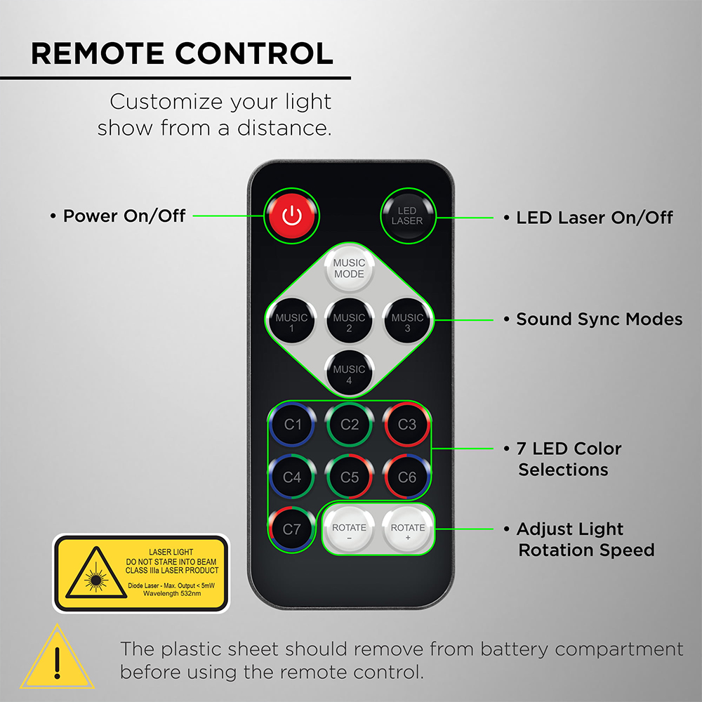 Galaxy Light Projector with LED