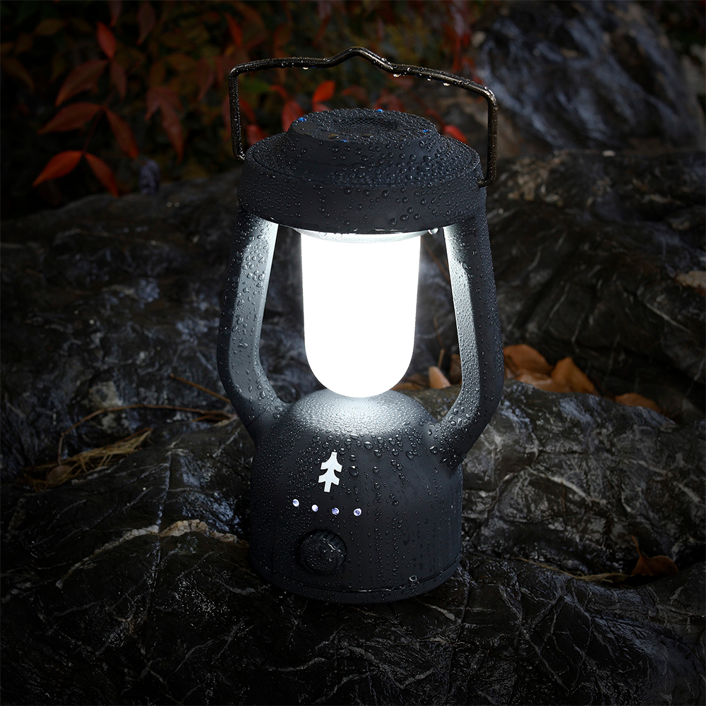 Hangen Rechargeable LED Lantern with Bluetooth Speaker
