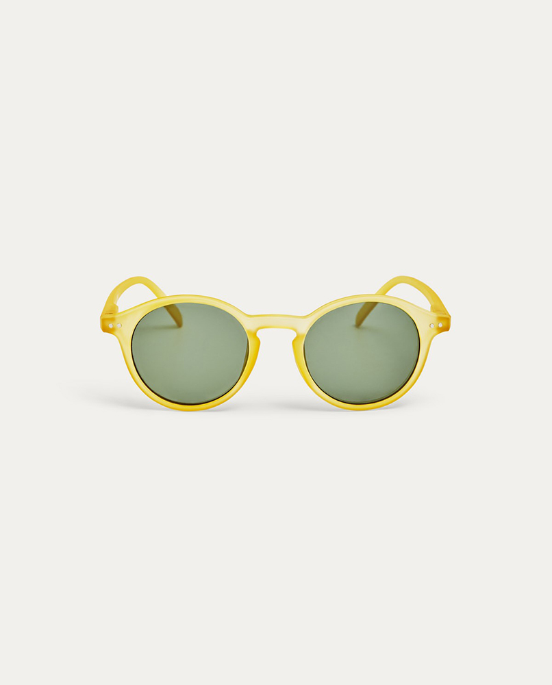 SUNGLASSES MATTE YELLOW