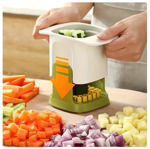 Multifunctional Vegetable Chopper - Onion Dicing Artifact, French Fries Slicer - Your Ultimate Kitchen Gadget