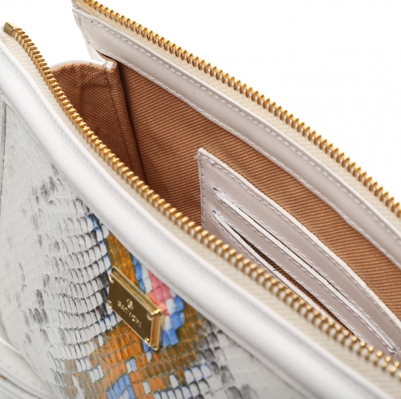 Women's leather bag FLAMMY CASPER MULTICOLOR