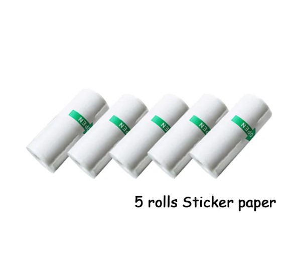 5 rolls sticke