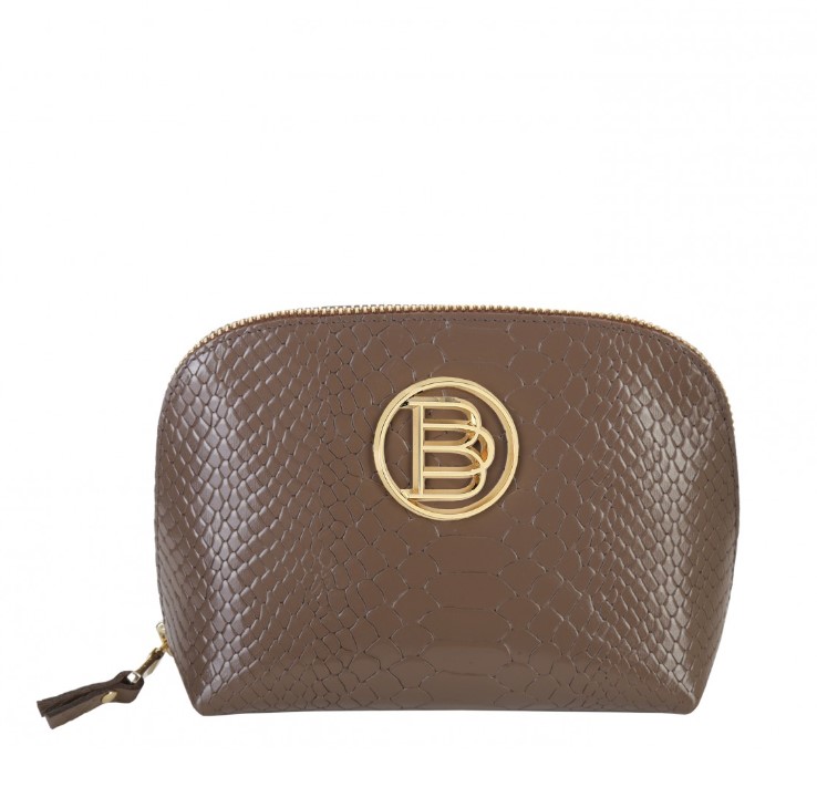 CASUAL MOCCA COSMETIC BAG