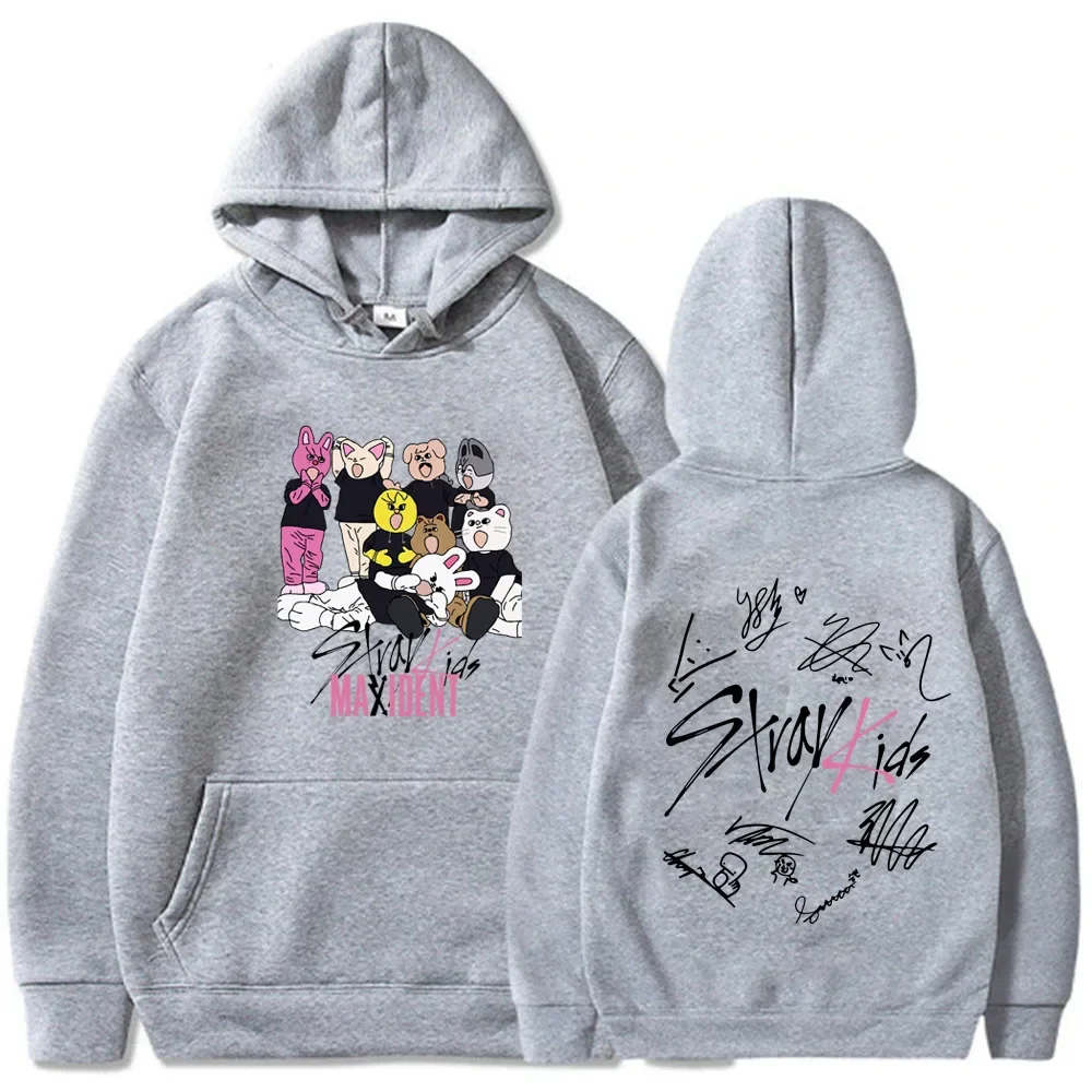 2023 Spring and Autumn Season New Men's Fashion Casual Cartoon Anime Print Hooded Sweater Hip Hop Street Loose Size Sports Top