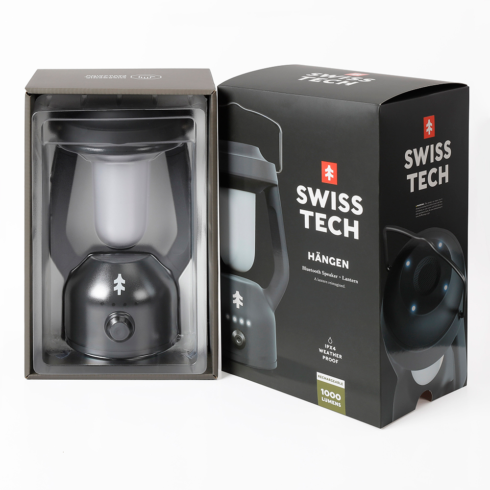 Hangen Rechargeable LED Lantern with Bluetooth Speaker
