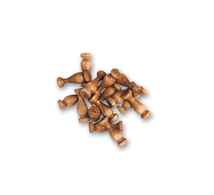 Single Column in Walnut 14mm (15 Units) for Ship Modeling