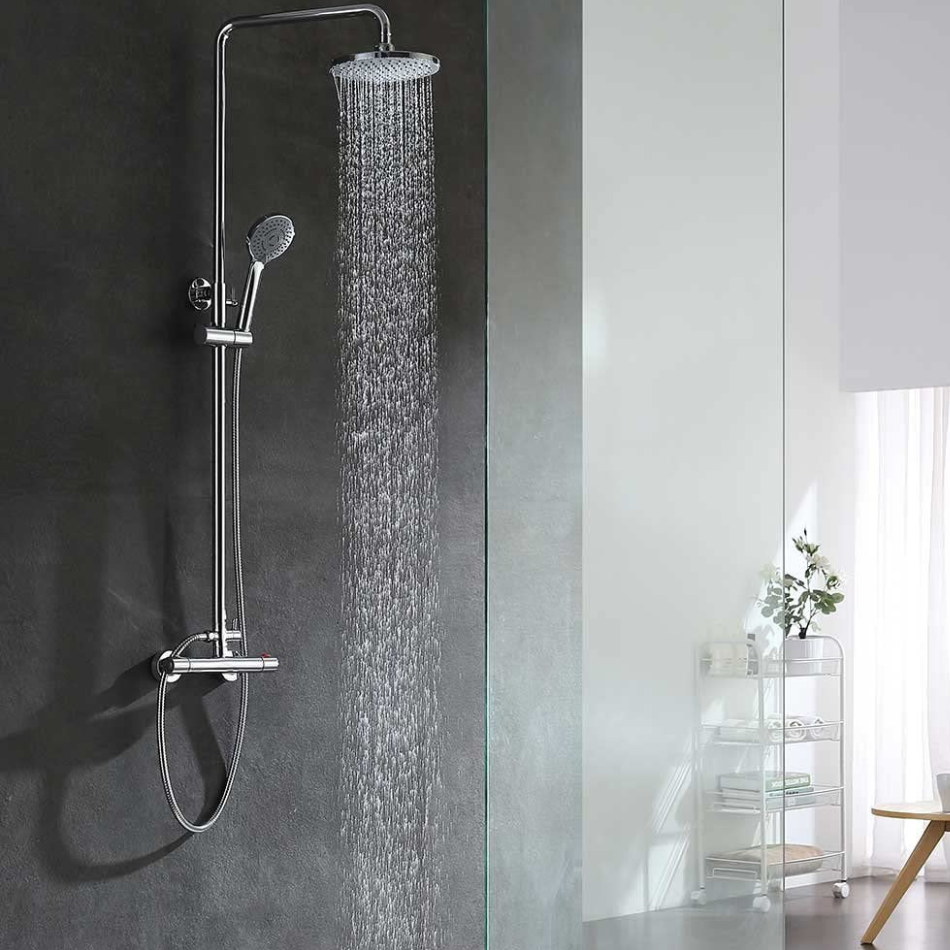 Bathroom Thermostatic Mixer Shower Valve with 8 Inch
