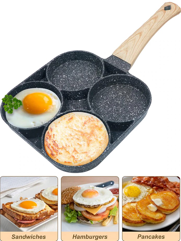 Description Picture 3 of itemLMETJMA Egg and Pancake Frying Pan Nonstick Pans JT87