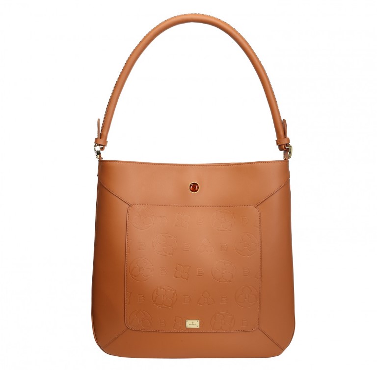 LENNA NAPA COGNAC women's leather bag