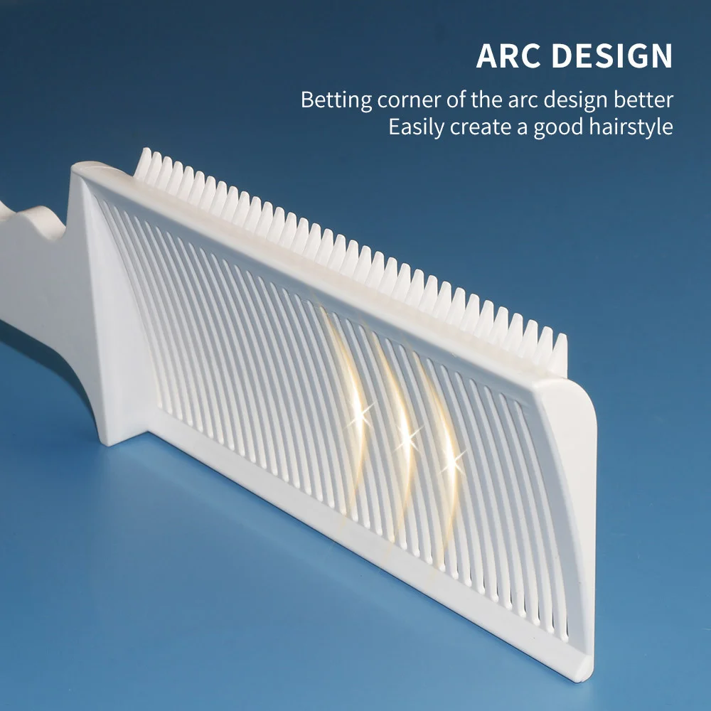 Heat Resistant Styling Tools Good Toughness High Performance Feel Comfortable Professional Hair Clipper Save Time Fading Comb