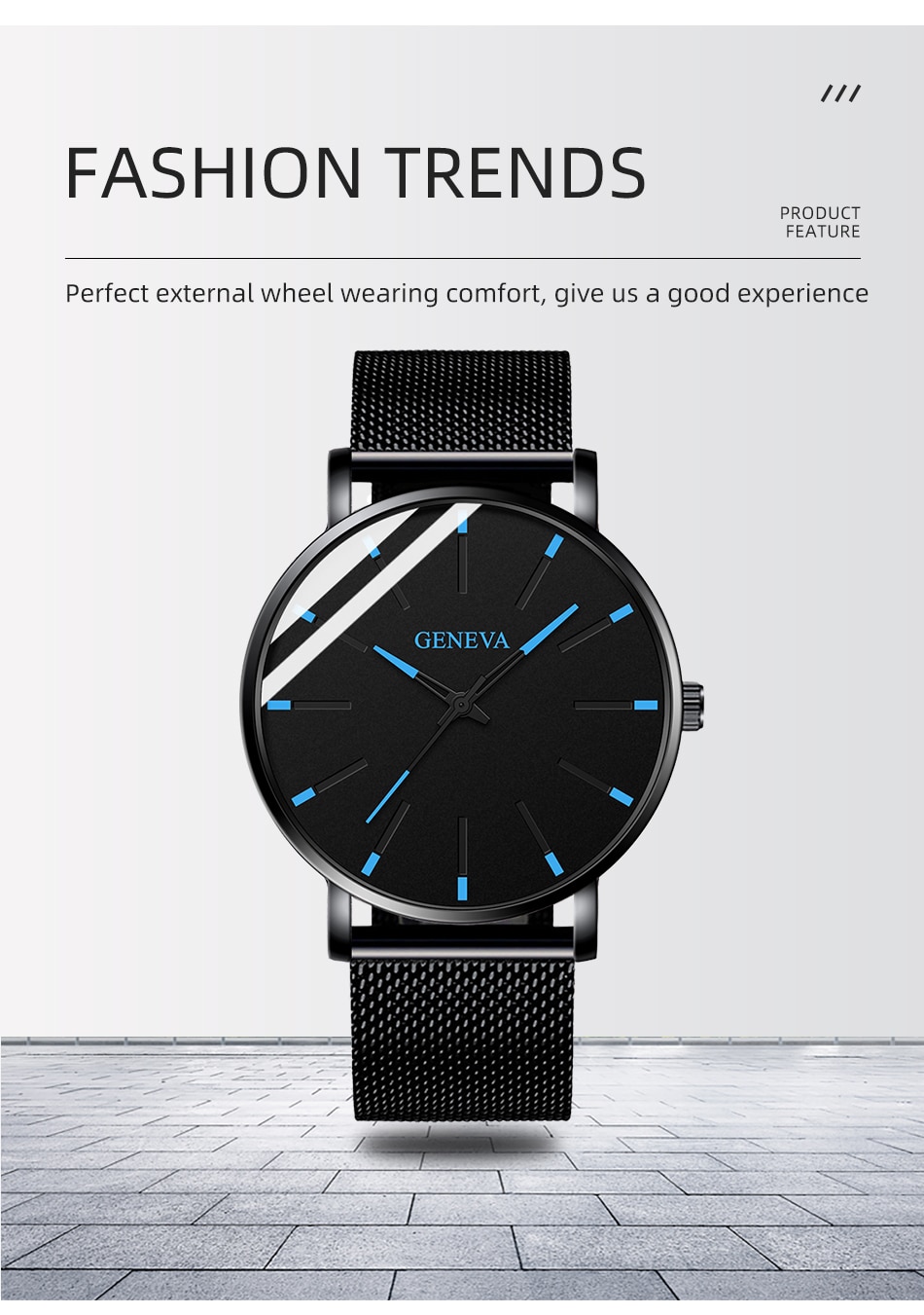 Description Picture 5 of itemGeneva - Glossy luxury Quartz watche