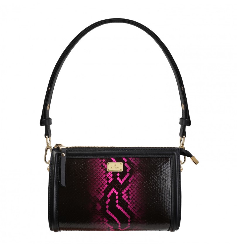 Women's leather bag FLAMMY CASPER BLACK