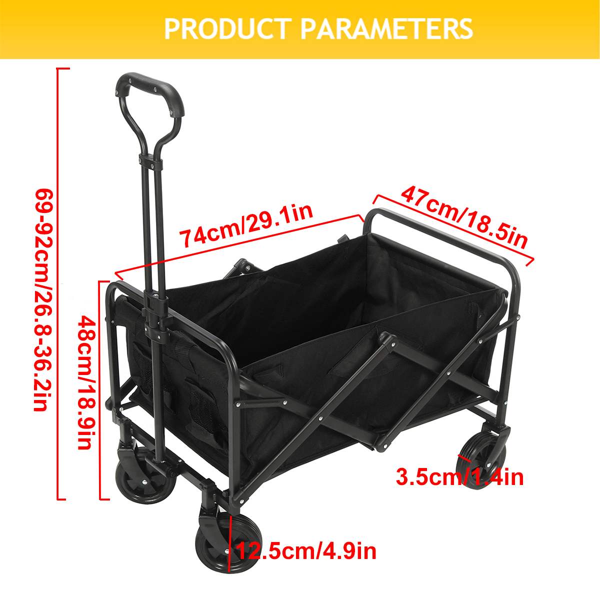 Description Picture 6 of itemOutdoor Camping Waterproof Wagon 
