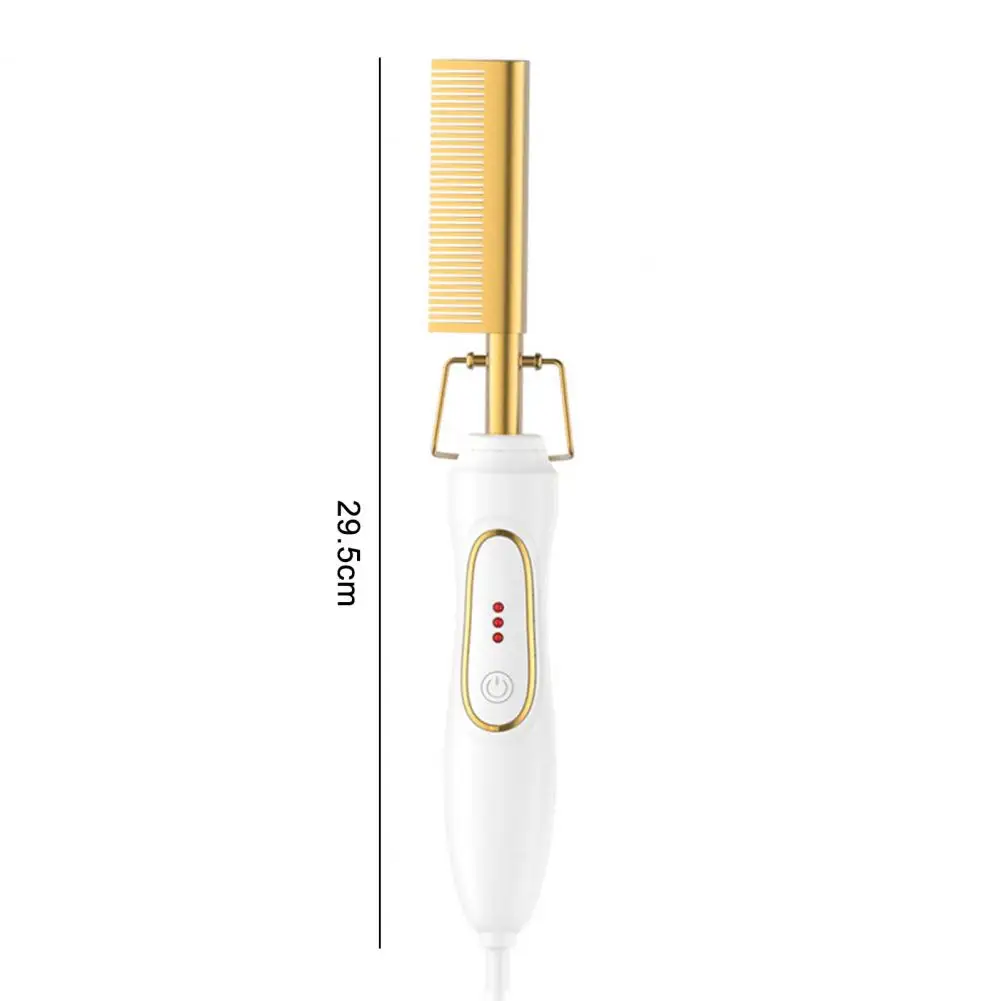 Hairdressing Curler  Three Gears   Hair Roller Electric Hair Straightening Comb