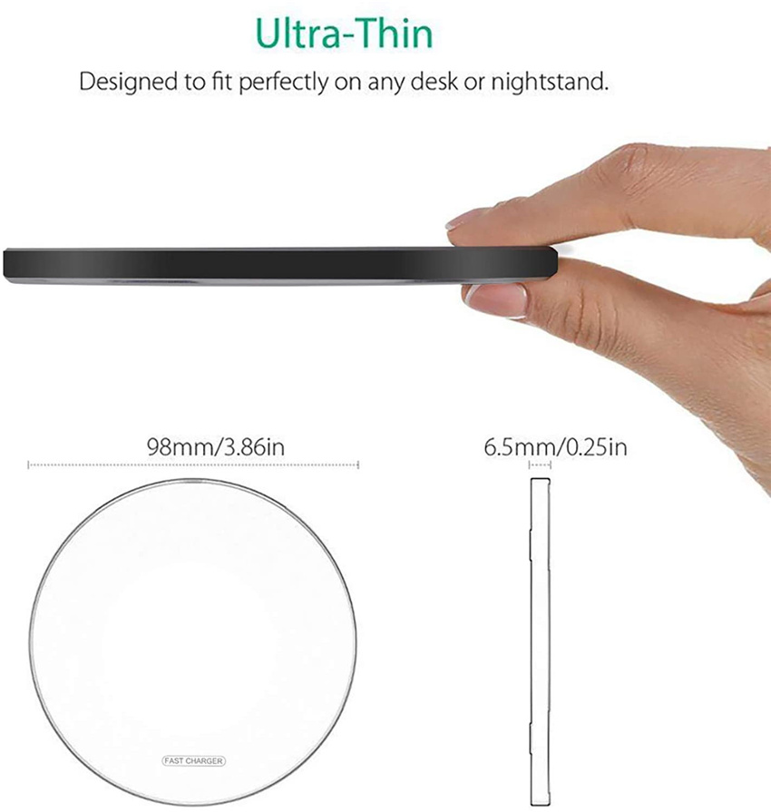 Description Picture 5 of item30W Wireless Charger For any Iphone / Samsung / Android