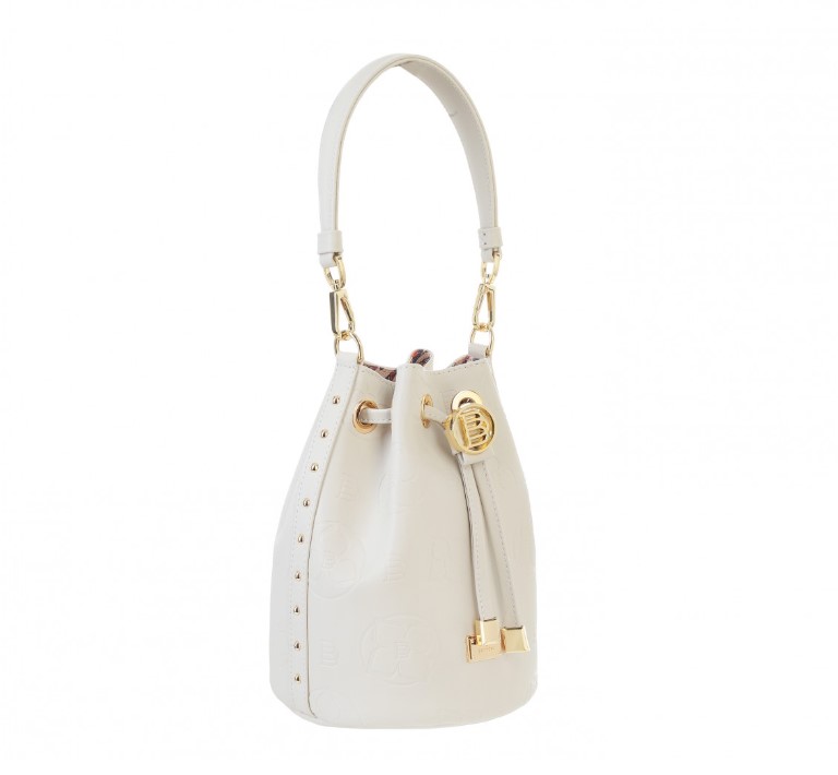 Women's handbag MILANO NAPA ECRU leather bag
