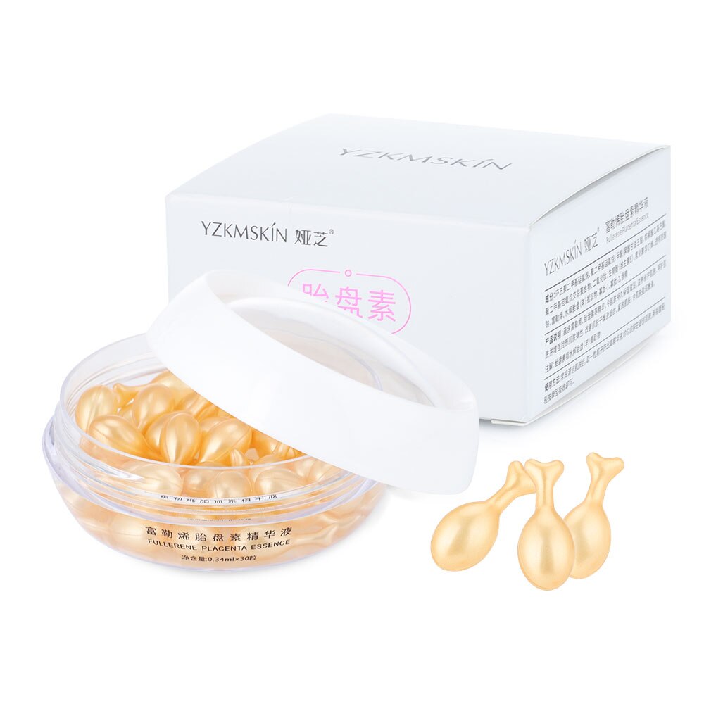 Fullerene Placenta Capsule Essence 30Pcs
