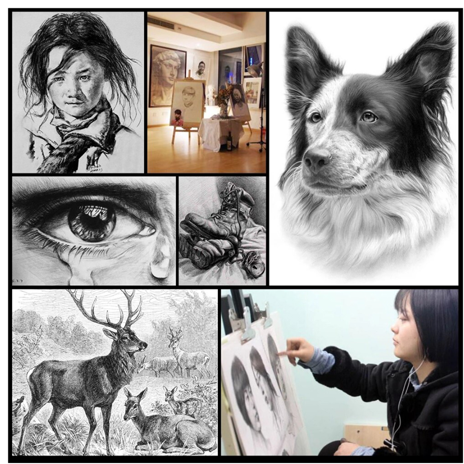 Description Picture 3 of item29 PCS Professional Sketch & Drawing Art Tool
