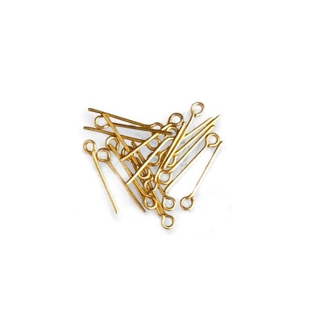 Brass Eyebolt 15 mm (60 Units)