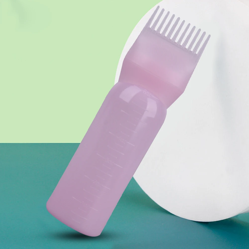 120ML Hair Dye Bottle Applicator Brush Dispensing Salon Hair Coloring Dyeing Gift For Girls Coloring Dyeing Bottle