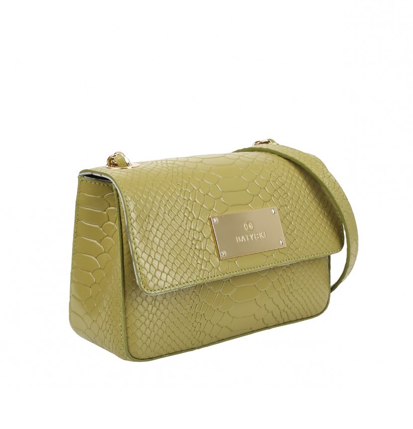 Ladies' leather bag ELLE OLIVE
