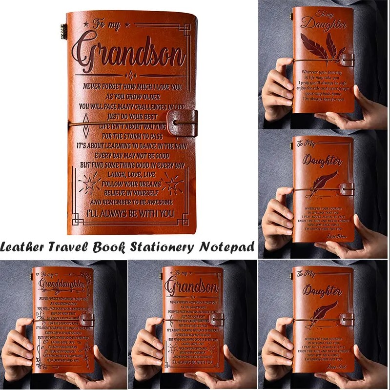 Elegance Vintage Engraved Journals - Stylish Daily Office Notebooks
