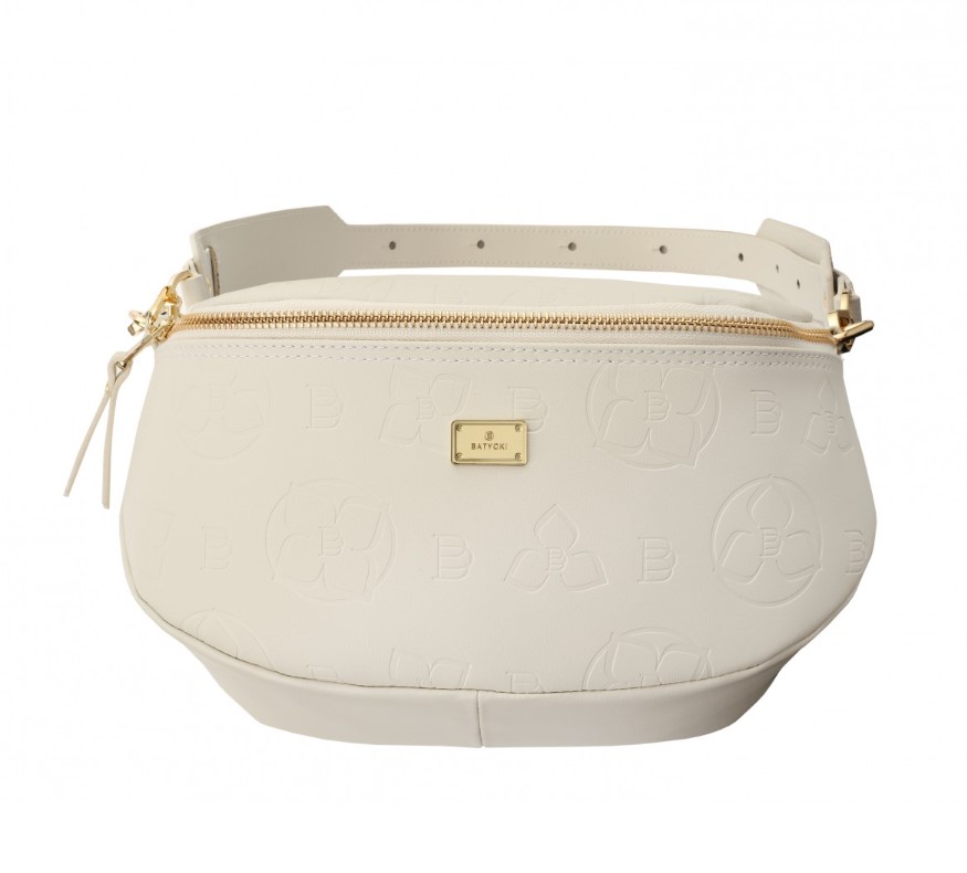 TO GO NAPA ECRU leather bag for women