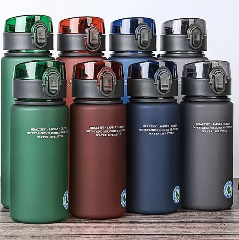 Brand BPA Free Leak Proof Sports Water Bottle - High-Quality Tour Hiking Portable My Favorite Drink Bottles, 400ml, 560ml
